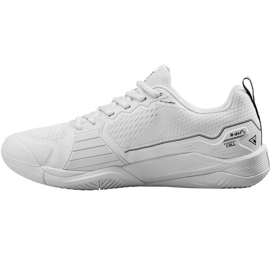 WRS333540U Wilson Men's Rush Pro 4.5 Tennis Shoes (White/White/Black)