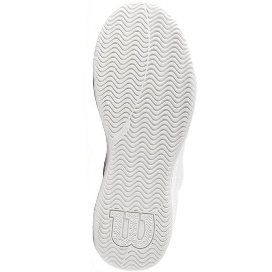 WRS334450U Wilson Women's Intrigue Lite Tennis Shoes (White/White/Silver)