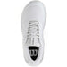 WRS334450U Wilson Women's Intrigue Lite Tennis Shoes (White/White/Silver)