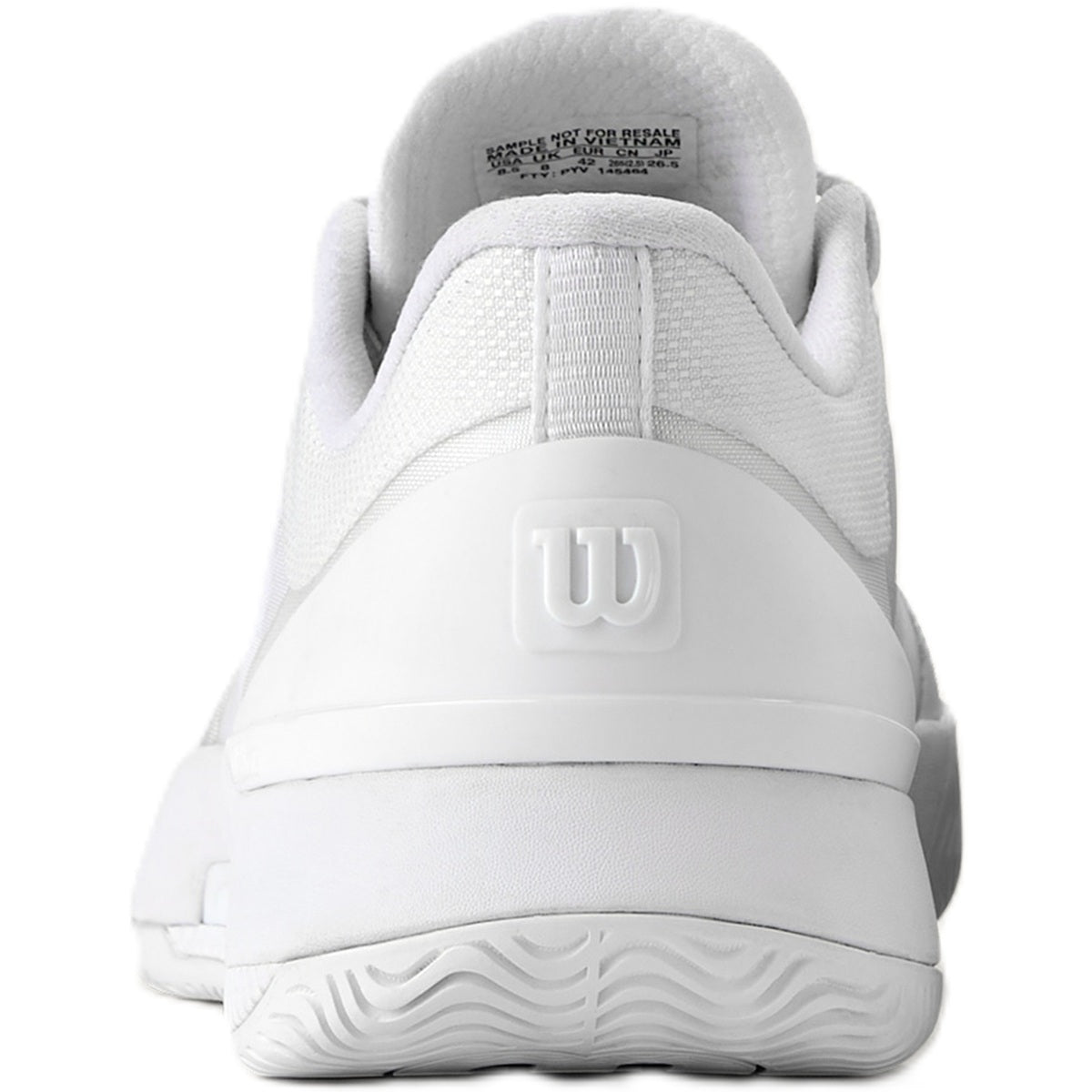 WRS334500U Wilson Women's Intrigue Tour Tennis Shoes (White/White/Silver)