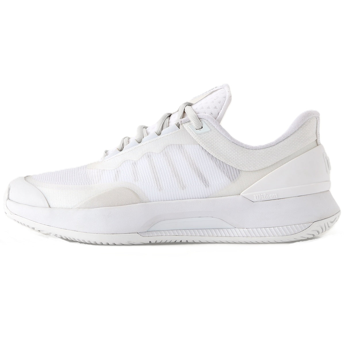 WRS334500U Wilson Women's Intrigue Tour Tennis Shoes (White/White/Silver)