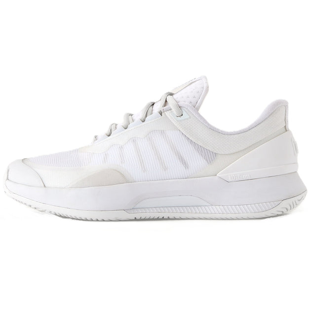 WRS334500U Wilson Women's Intrigue Tour Tennis Shoes (White/White/Silver)