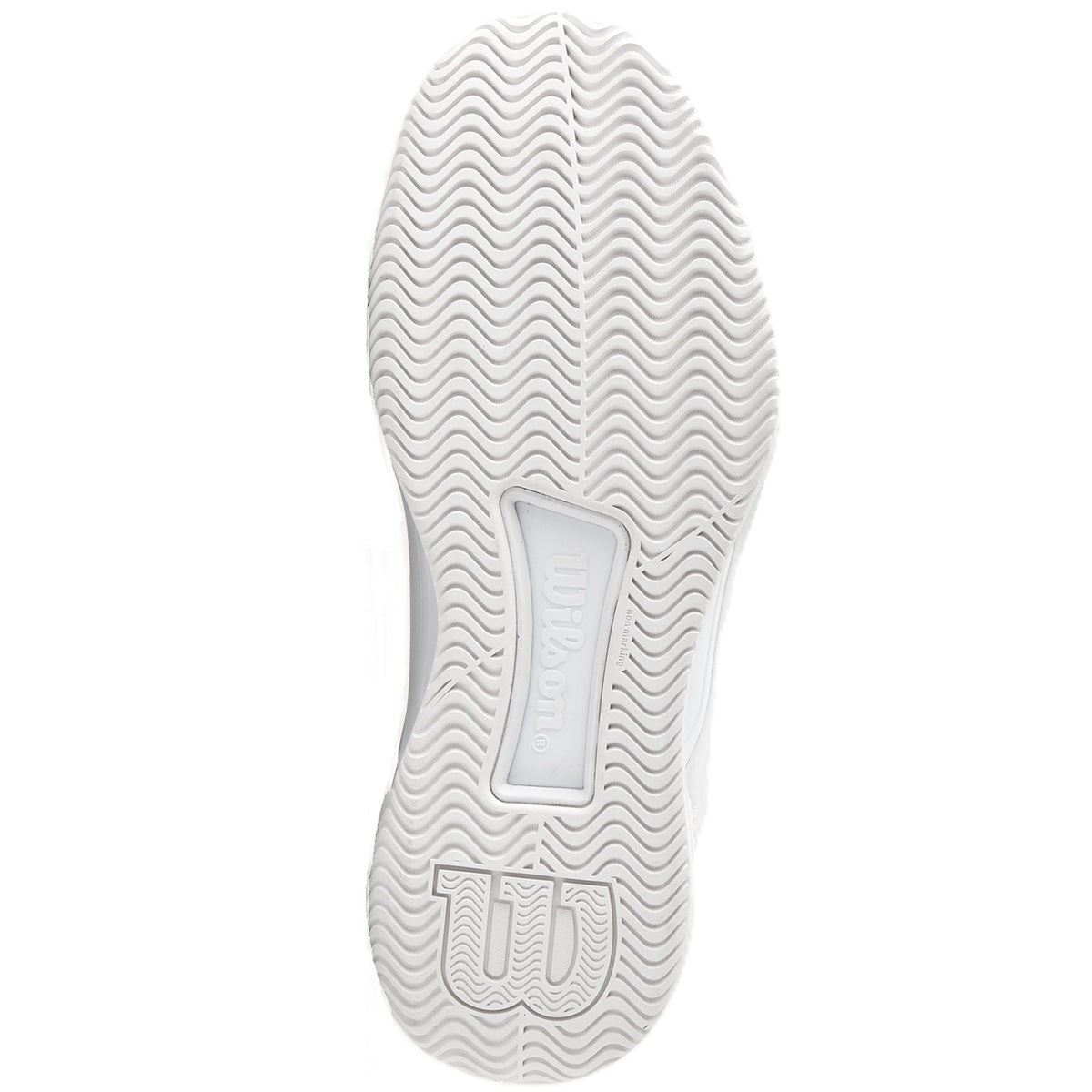 WRS334500U Wilson Women's Intrigue Tour Tennis Shoes (White/White/Silver)