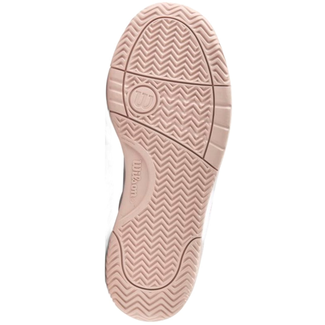 WRS334590U Wilson Women's Pickle Pro Pickleball Shoes (White/White/Cameo Rose)