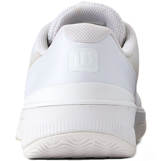WRS334690U Wilson Women's Intrigue Pro Tennis Shoes (White/White/Silver)