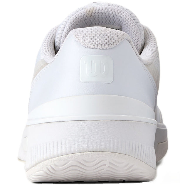 WRS334690U Wilson Women's Intrigue Pro Tennis Shoes (White/White/Silver)