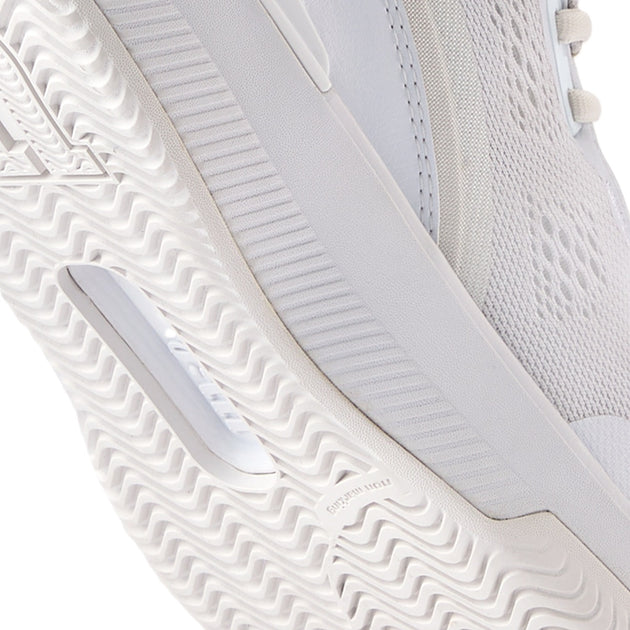 WRS334690U Wilson Women's Intrigue Pro Tennis Shoes (White/White/Silver)