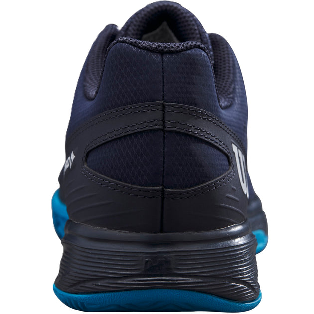WRS335270U Wilson Junior Rush Pro L Tennis Shoes (Navy Blazer/White/Atomic Blue)
