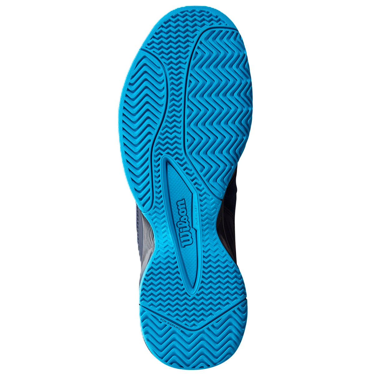 WRS335270U Wilson Junior Rush Pro L Tennis Shoes (Navy Blazer/White/Atomic Blue)