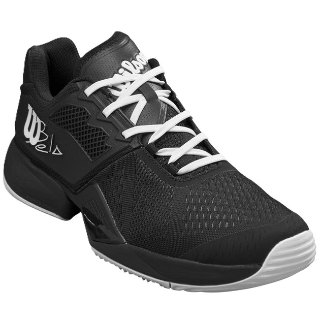 WRS335330U Wilson Men's Bela Tour Padel Shoes (Black/Black/White)