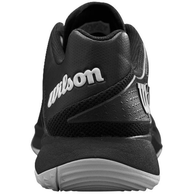WRS335330U Wilson Men's Bela Tour Padel Shoes (Black/Black/White)