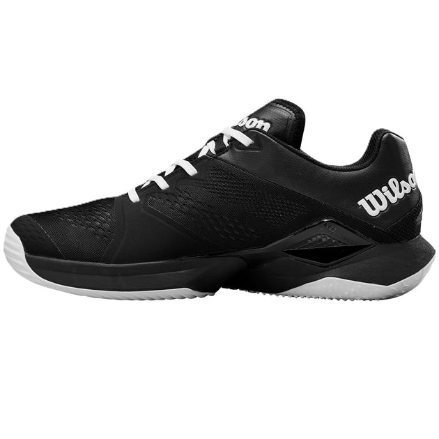 WRS335330U Wilson Men's Bela Tour Padel Shoes (Black/Black/White)