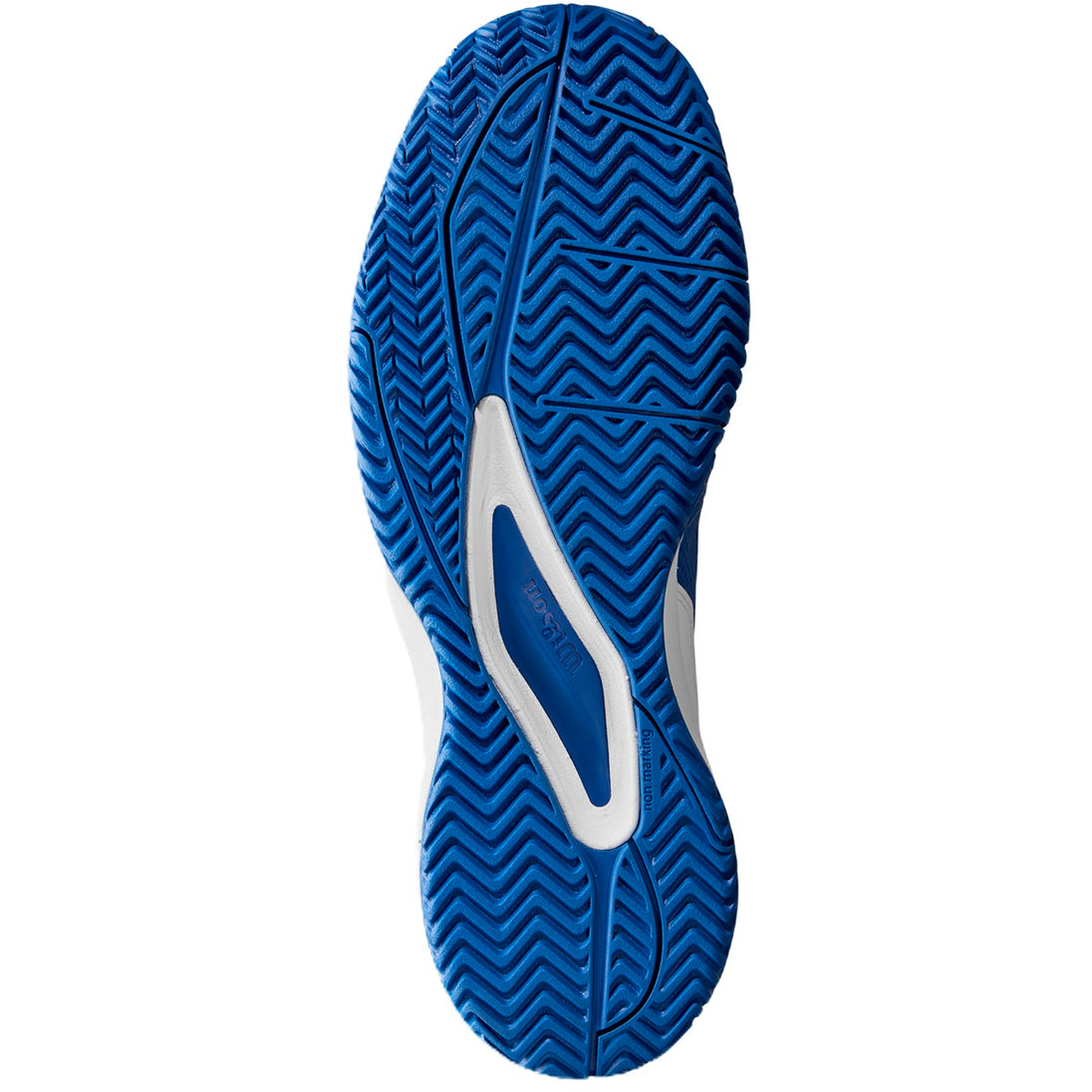 WRS335360U Wilson Men's Rush Pro ACE Tennis Shoes (Deja Vu Blue/White/Black)