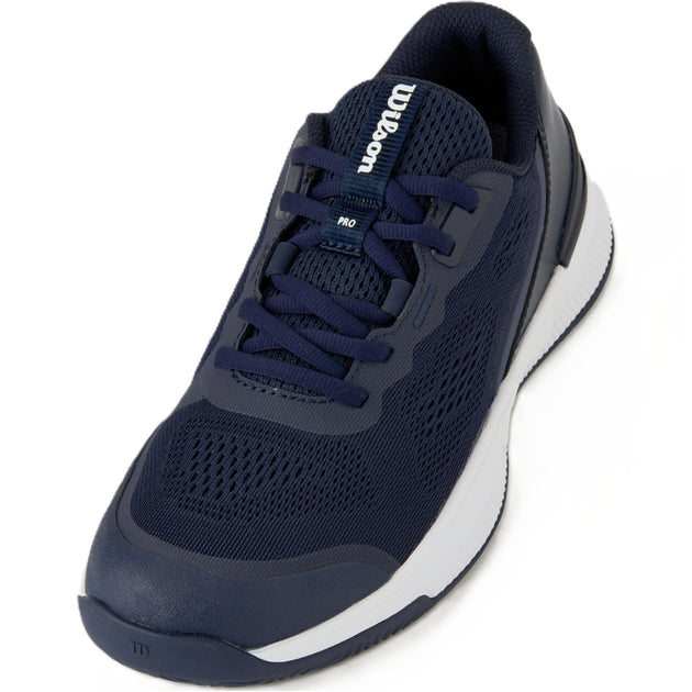 WRS335430U Wilson Women's Intrigue Pro Tennis Shoes (Navy Blazer/Navy Blazer/White)