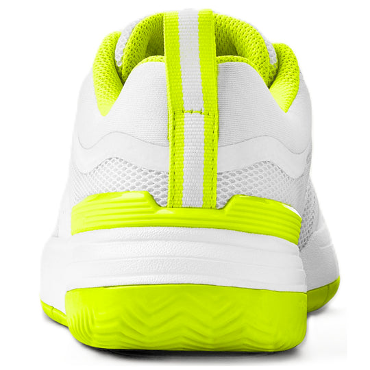 WRS335790U Wilson Men's Pickle Pro Pickleball Shoes (White/White/Safety Yellow)