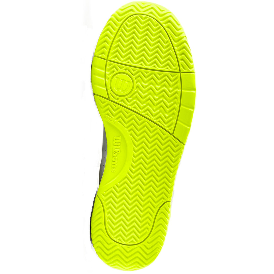 WRS335790U Wilson Men's Pickle Pro Pickleball Shoes (White/White/Safety Yellow)