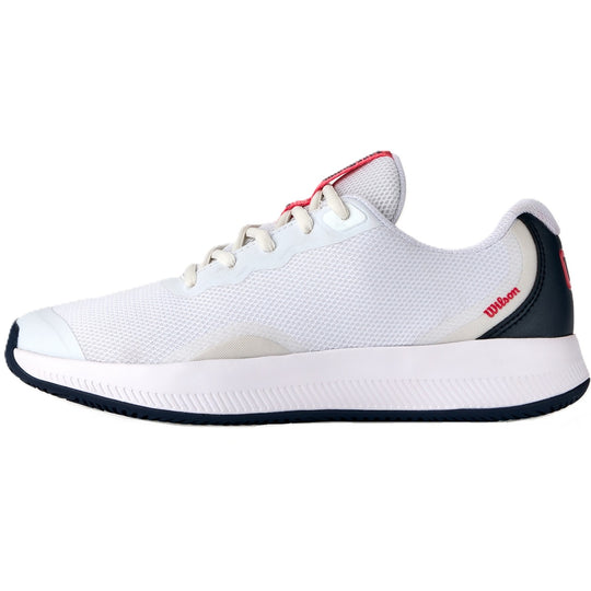 WRS335800U Wilson Women's Intrigue Lite Tennis Shoes (White/Navy Blazer/Dubarry)