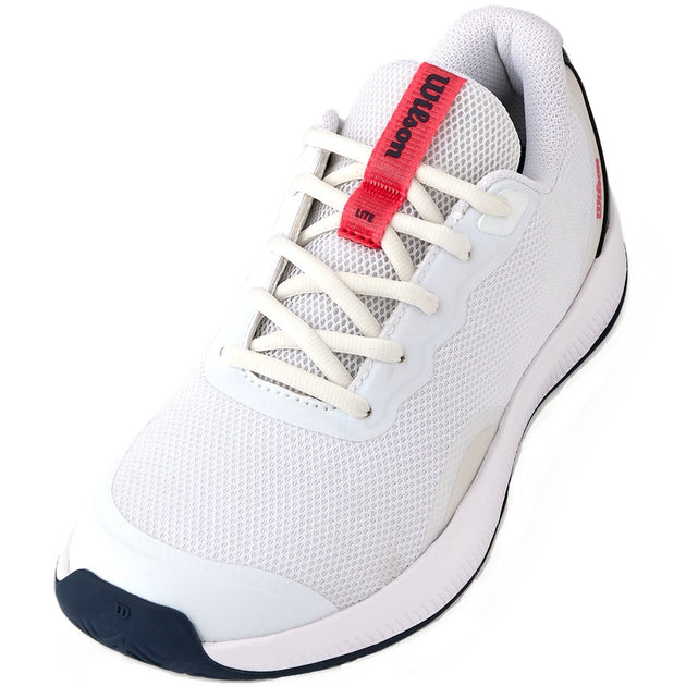 WRS335800U Wilson Women's Intrigue Lite Tennis Shoes (White/Navy Blazer/Dubarry)