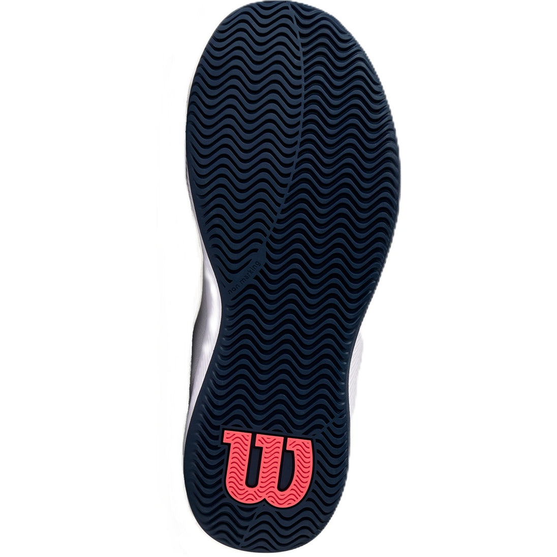 WRS335800U Wilson Women's Intrigue Lite Tennis Shoes (White/Navy Blazer/Dubarry)
