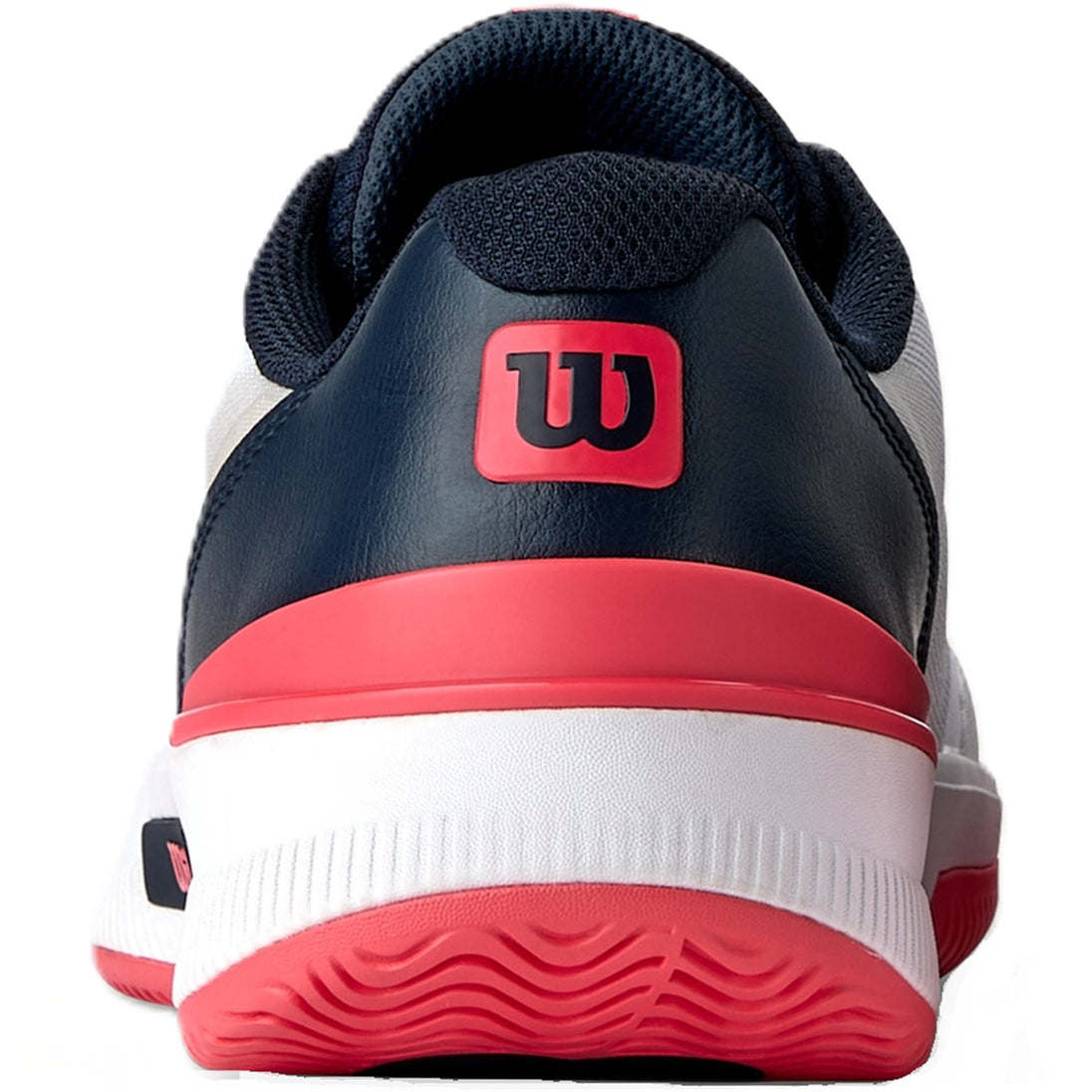 WRS335840U Wilson Women's Intrigue Pro Tennis Shoes (White/Navy Blazer/Dubarry)