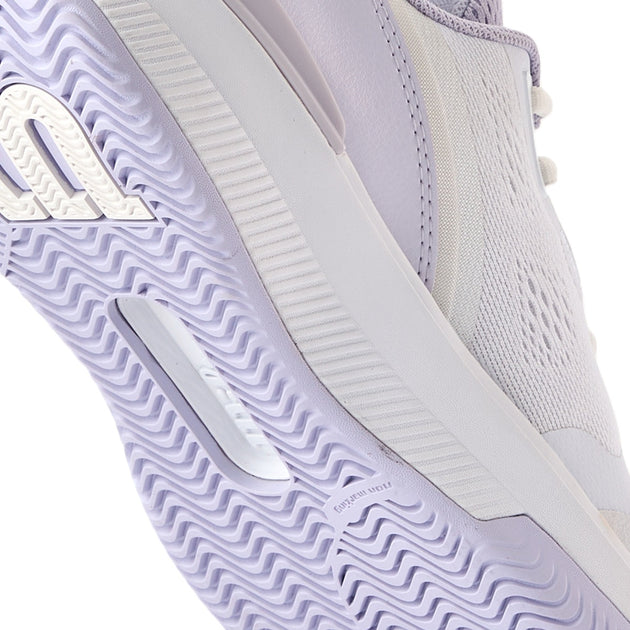 WRS335850U Wilson Women's Intrigue Pro IW Tennis Shoes (White/Lavender Blue/Silver)