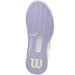 WRS335850U Wilson Women's Intrigue Pro IW Tennis Shoes (White/Lavender Blue/Silver)