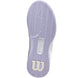 WRS335850U Wilson Women's Intrigue Pro IW Tennis Shoes (White/Lavender Blue/Silver)