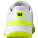 WRS335860U Wilson Women's Intrigue Pro OZ Tennis Shoes (White/Safety Yellow/Navy Blazer)