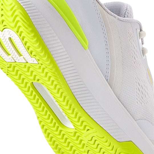 WRS335860U Wilson Women's Intrigue Pro OZ Tennis Shoes (White/Safety Yellow/Navy Blazer)
