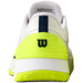 WRS335930U Wilson Women's Intrigue Tour OZ Tennis Shoes (White/Safety Yellow/Navy Blazer)