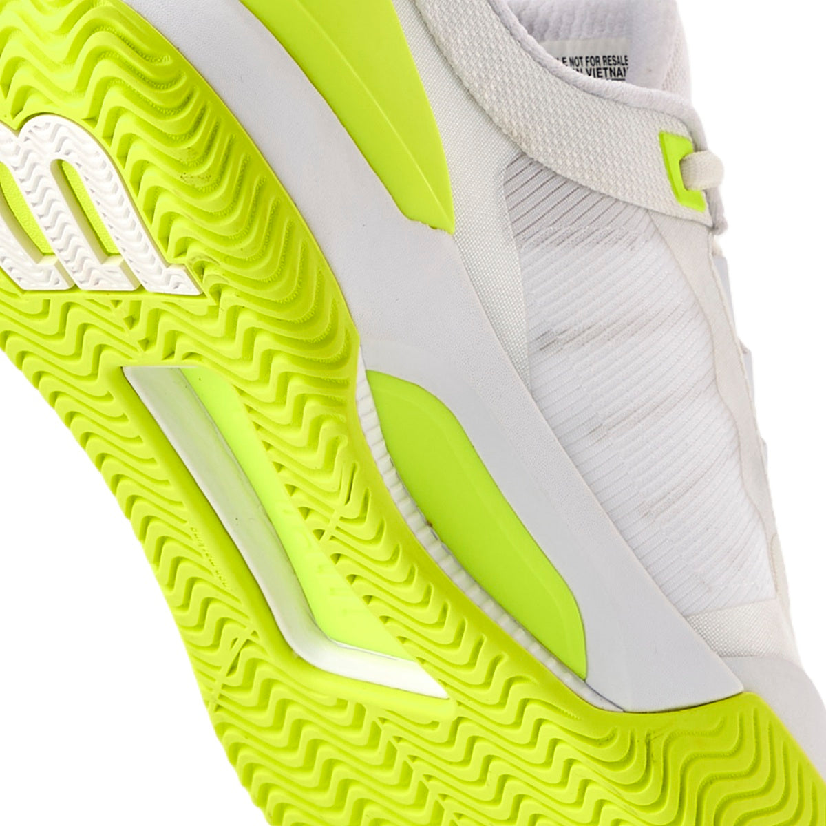 WRS335930U Wilson Women's Intrigue Tour OZ Tennis Shoes (White/Safety Yellow/Navy Blazer)