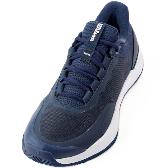 WRS335950U Wilson Women's Intrigue Tour Clay Tennis Shoes (Navy Blazer/White/Navy Blazer)