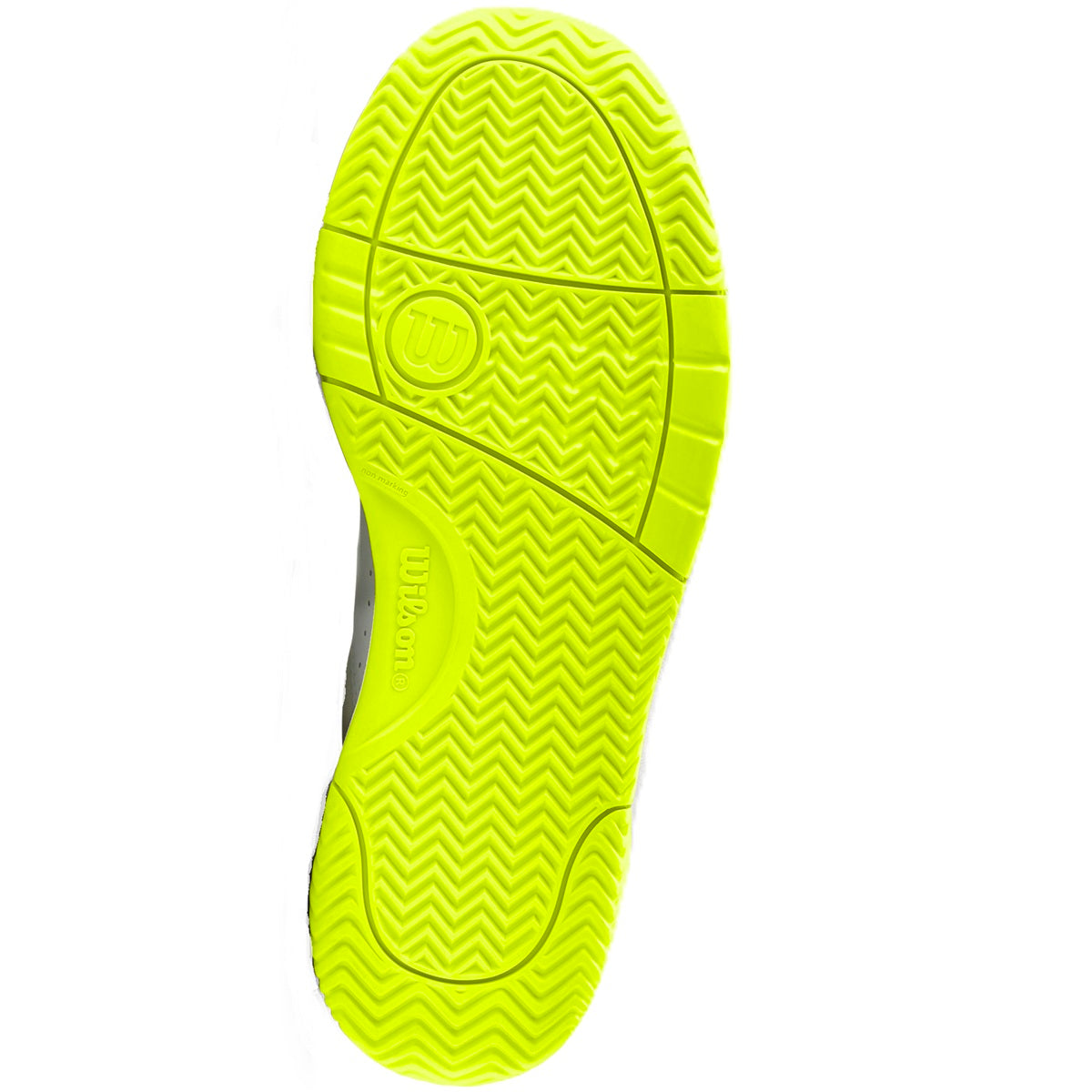 WRS335980U Wilson Women's Pickle Pro Pickleball Shoes (White/White/Safety Yellow)