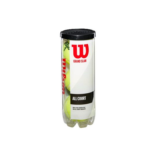 Wilson Grand Slam XD Tennis Balls - Case (72 Balls)  angled view of single can