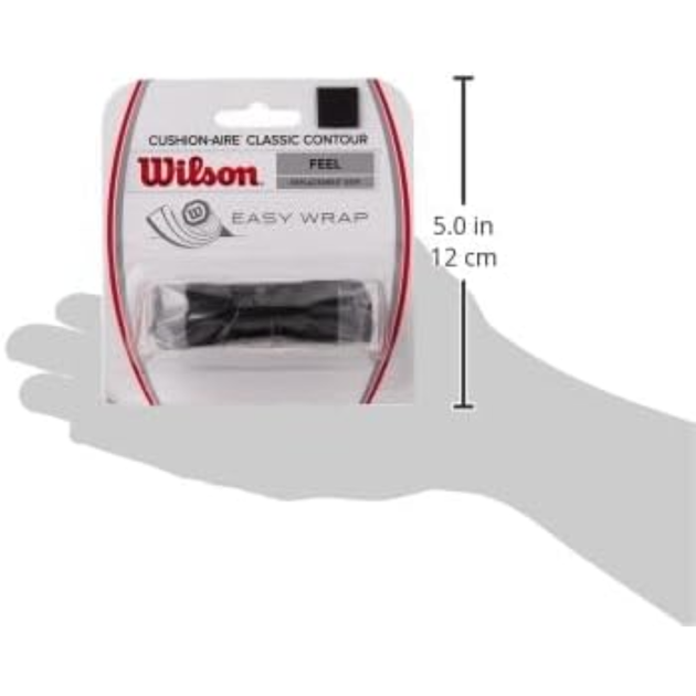 WRZ4203BK_Wilson_Cushion-Aire_Classic_Contour_Replacement_Grip_Black
