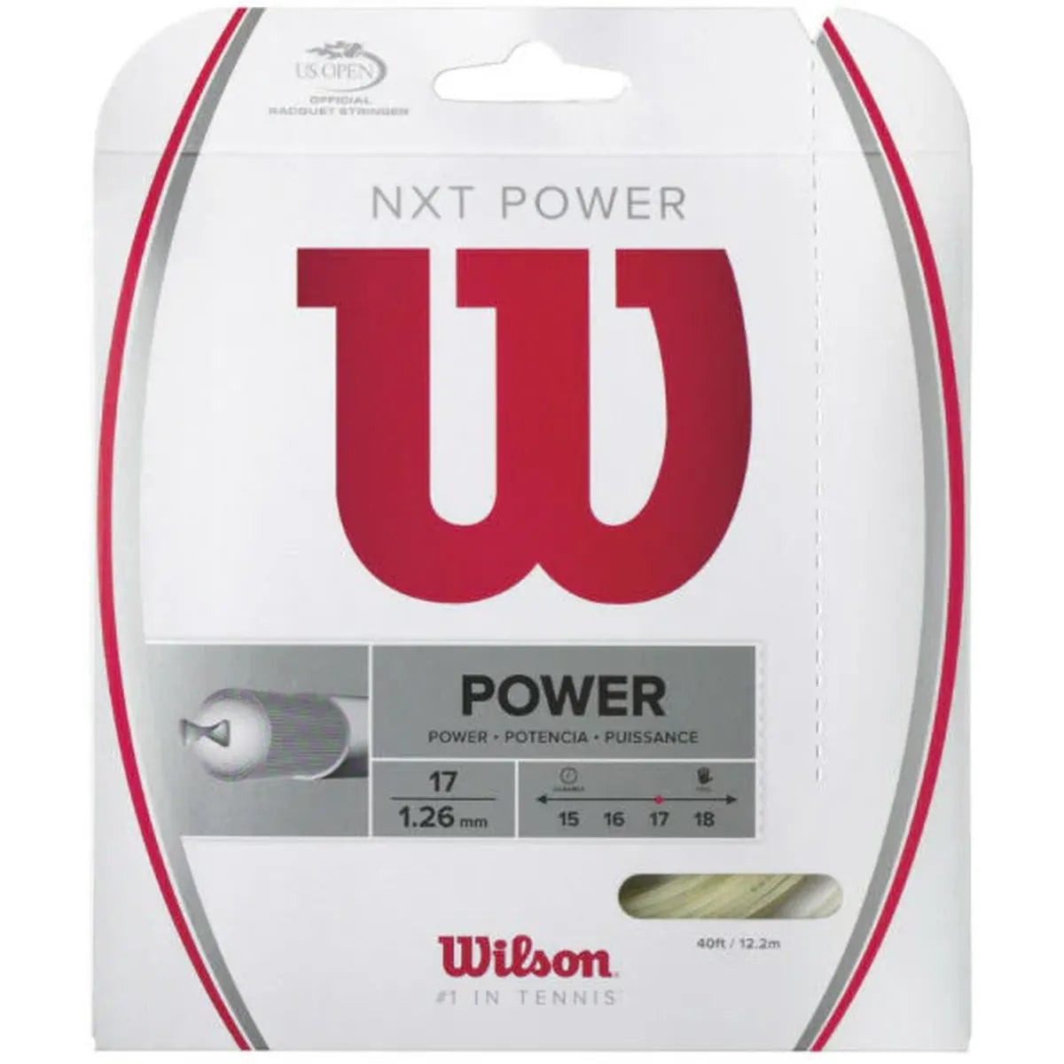 Wilson NXT Power 17g Tennis String (Set)