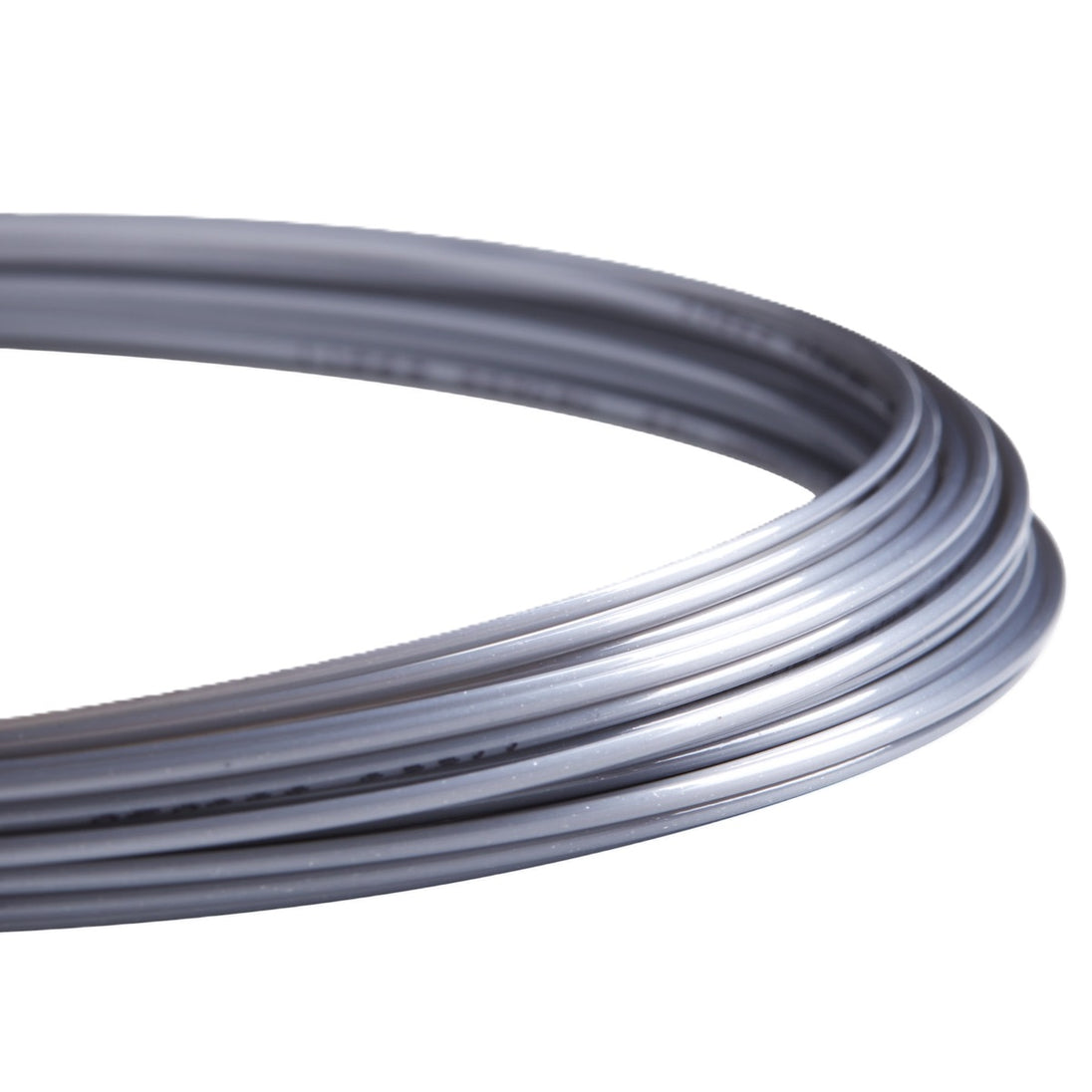 Luxilon ALU Power 125 16g Silver Tennis String (Set) - Side View