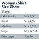 WTS230 Ame & Lulu Women's Sporty Love Stitched Tennis T-Shirt