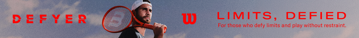 Wilson Defyer Tennis Racquets banner