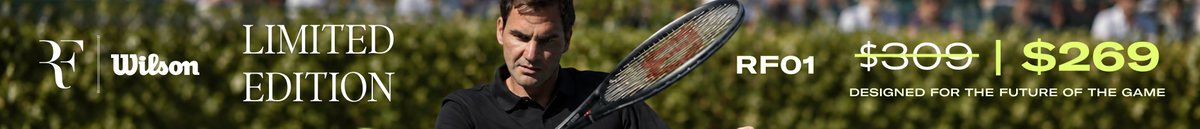 Wilson RF One Tennis Racquets banner
