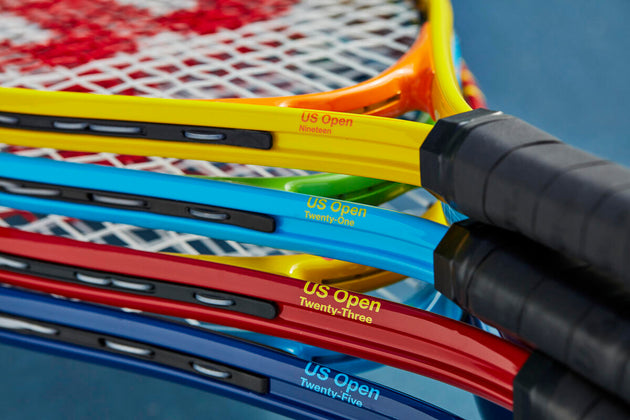 USOpenJr-WR8036001001-BNDL Wilson US Open Junior Tennis Racquet bundled w a Team Backpack