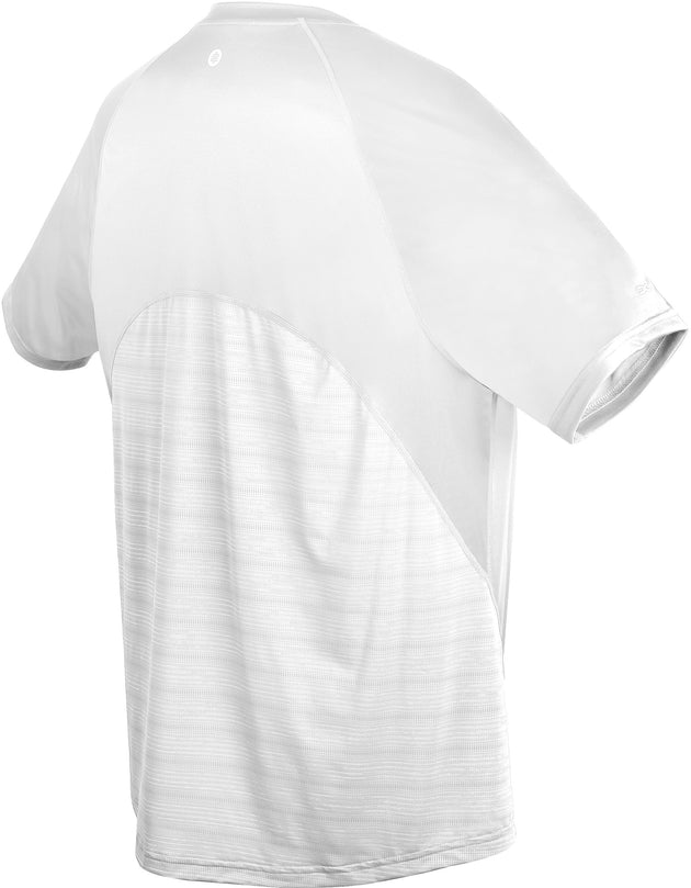 Y2301-WHT DUC Boy's Racer Performance Tennis Crew (White)