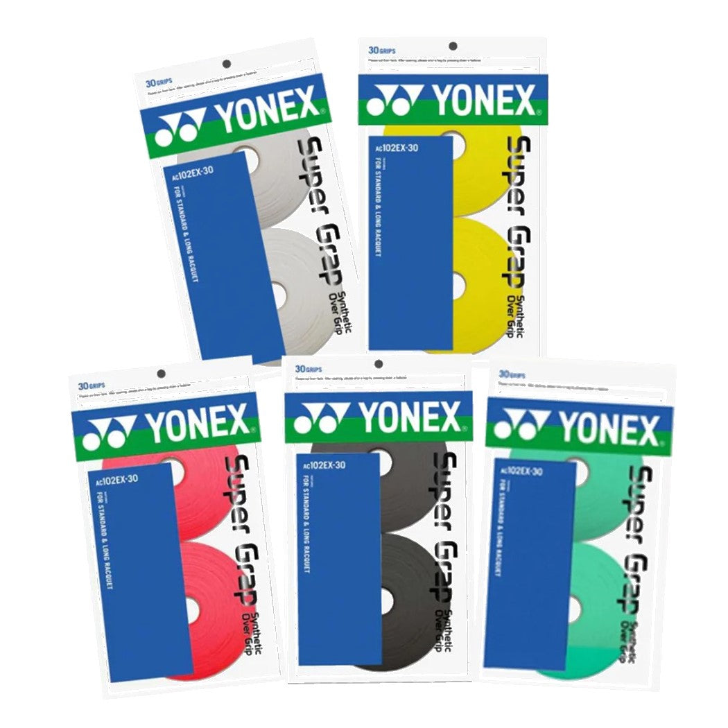 Yonex Super Grap Tennis Overgrip (30 Pack)