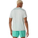 Asics Men's Court Short Sleeve Tops - Cold Moss back