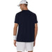 Asics Men's Court Short Sleeve Tops - Midnight back