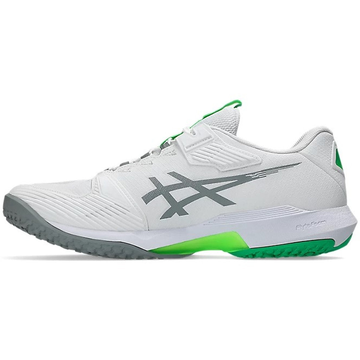 Asics Men's Solution Speed FF 4 OC Shoes (White/Gravel)