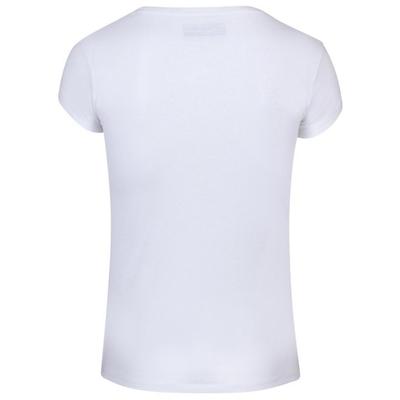 Babolat Women's Exercise Tennis Training Tee (White/White)