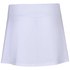 Babolat Girl's Play Tennis Skirt with built in Shorties (White/White)