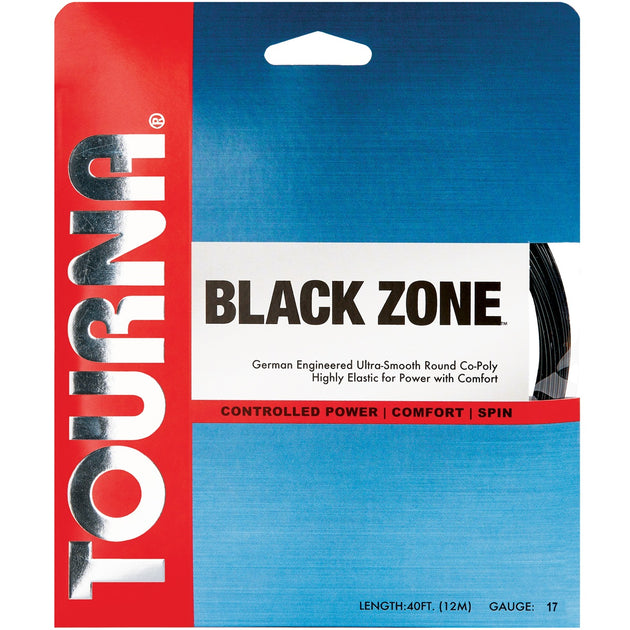 bhbkz-18 Tourna Big Hitter Black Zone 18g Tennis String (Set)