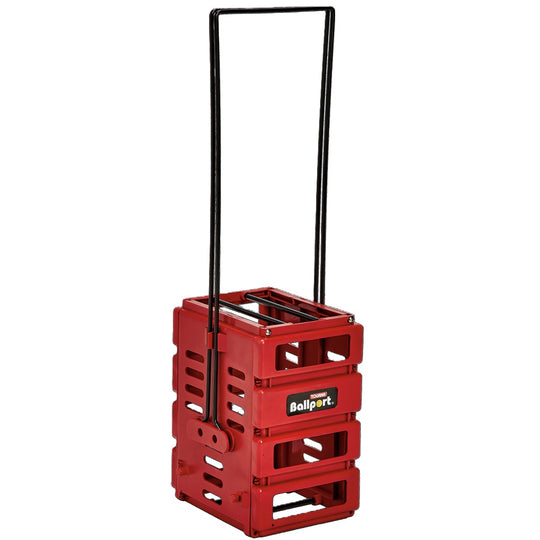 BP-M-R Tourna Ballport Mini 36-Ball Tennis Ball Hopper (Red, Blue or Black)